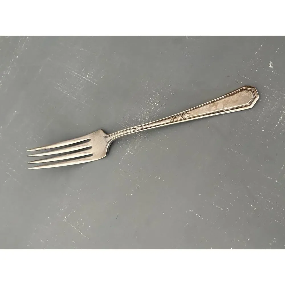 Vintage Wm Rogers & Son Mayfair Silverplate Salad Fork Pat Mar 13 1923